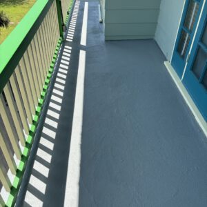 decks and awnings Coronado floor finish