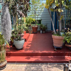 patio finish front