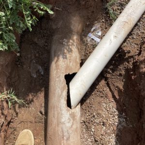 plumbing broken pipe